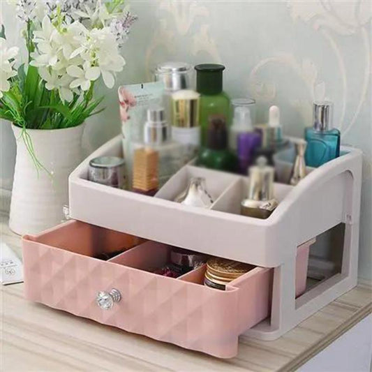 Plastic Cosmetic Storage Box Drawer Organizer Drawer Divider Makeup Jewelry Organizer Rangement Cuisine Home Storage Drawers