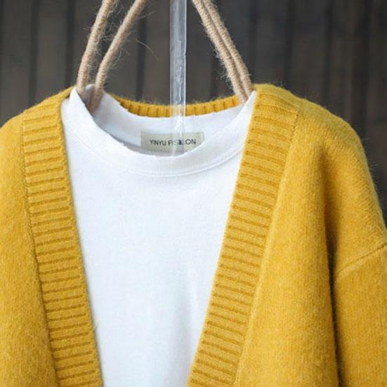 Women's Color Blocked Knitted Cardigan Women's Vintage Jacquard Weave Versatile Coat Casual  Large Size Knitted Sweater