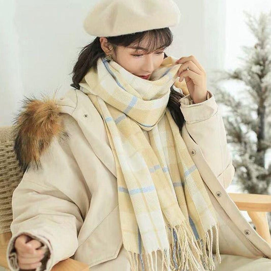 Winter warm scarf Christmas gift Woman Trend Wild Shawl scarf Long section scarf Birthday present