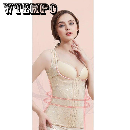 Waist Slimming Vest Female Summer Body Clothing Abdomen with Corset Postpartum Waist