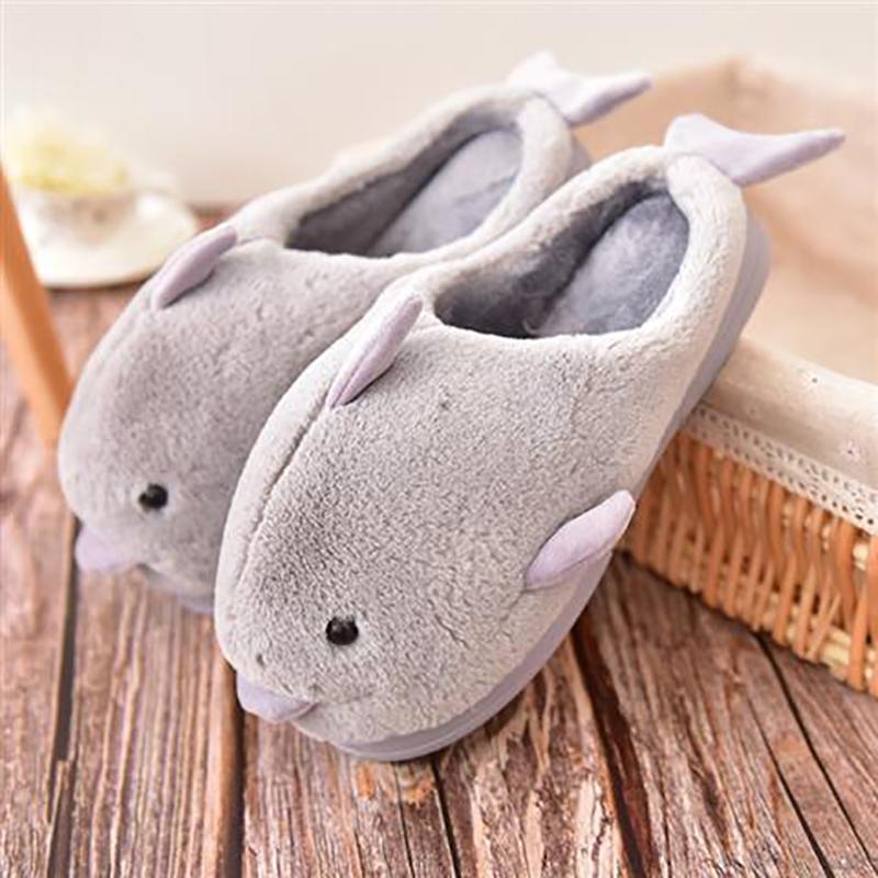 Children's Cotton Slippers Winter Cute Kids Home Shoes Non-slip Thermal Cotton Slippers