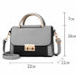 Crossbody Bag Women Leather Buckle Scratch-resistant Waterproof Large-capacity Shoulder Bags Handbag