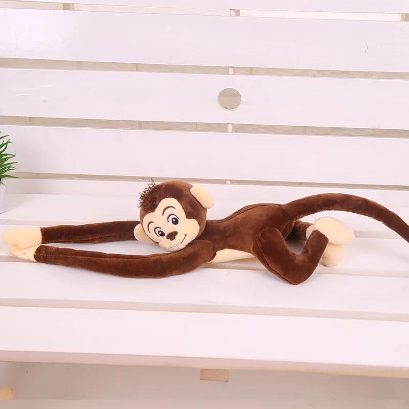 Plush Toy Long Arm Monkey Cute Doll Curtain Hanging Monkey Lovely Kids Plush Doll Soft Doll Home Decoration