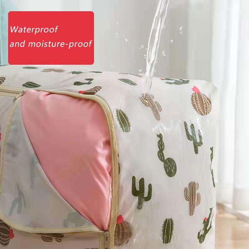 Clothes Storage Bag Clothes Blanket Quilt Closet Storage Bag Oxford Cloth Storage Bag Student Clothing Sorting Bag Portable Moving Packing Luggage Bag