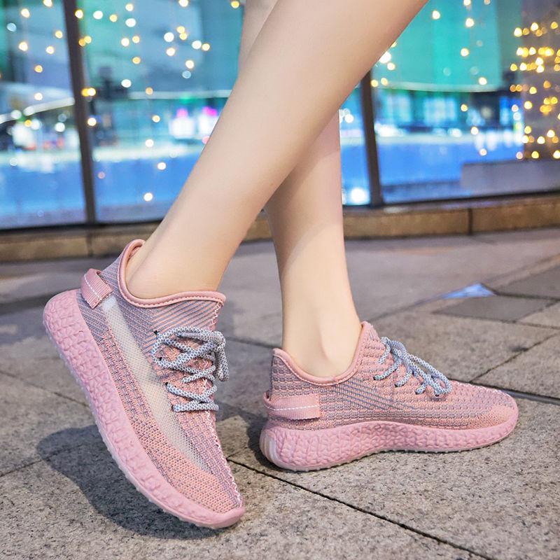 Flats Sneaker Woman Shoes Outdoors Breathable Mesh Flats Sneaker Woman Shoes Chaussures Femme