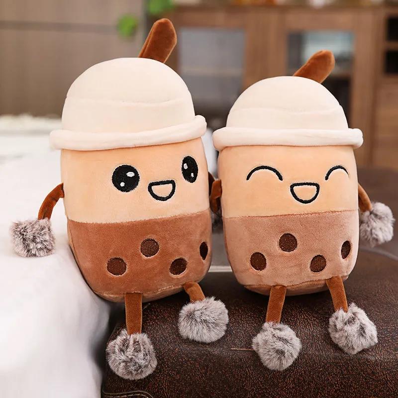 Children's Plush Toys Cute Plush Bedding Doll Lovely Creative Milk Tea Cup Girls Birthday Gift Doll Super Soft Pillow Doll