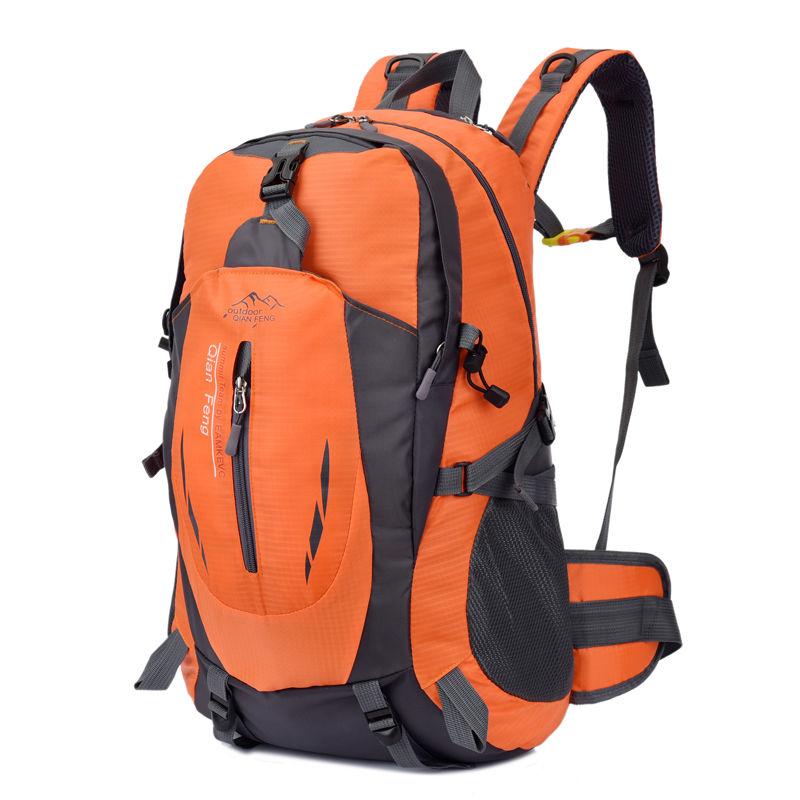 Ultralight Outdoor Mountaineering Bag 40L Men and Women Shoulders Fashion Student School Bag Multifunctional Travel Trekking Backpack