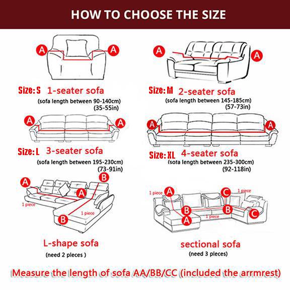 Nordic Style Magic Sofa Cover Elastic Sofa Cover for Living Room  L Shape sofa Sectional Sofa Cover