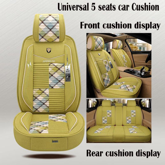 5 set Auto Seat Cushion 5 seats Universal car seat cover Waterproof Car Seat Cover Universal Leather