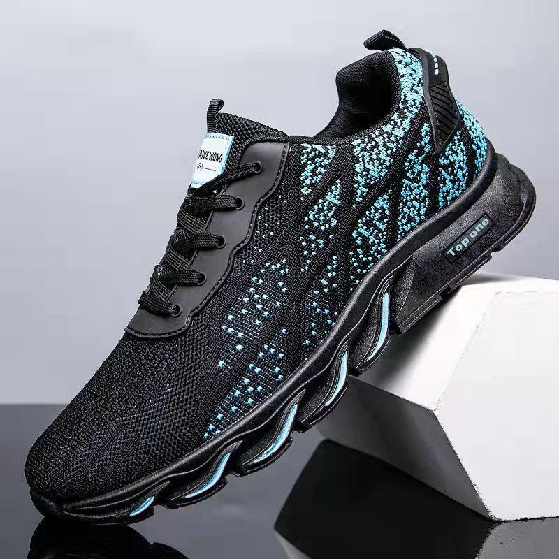 Men's Casual Sports Shoes Breathable Running Shoes Travel Shoes Boys Flying Mesh Shoes Basketball Shoes