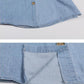 Girls' Summer Suit Korean Style Western Style Girl Denim Skirt Two-piece Suit Net Celebrity Children's Skirt Set