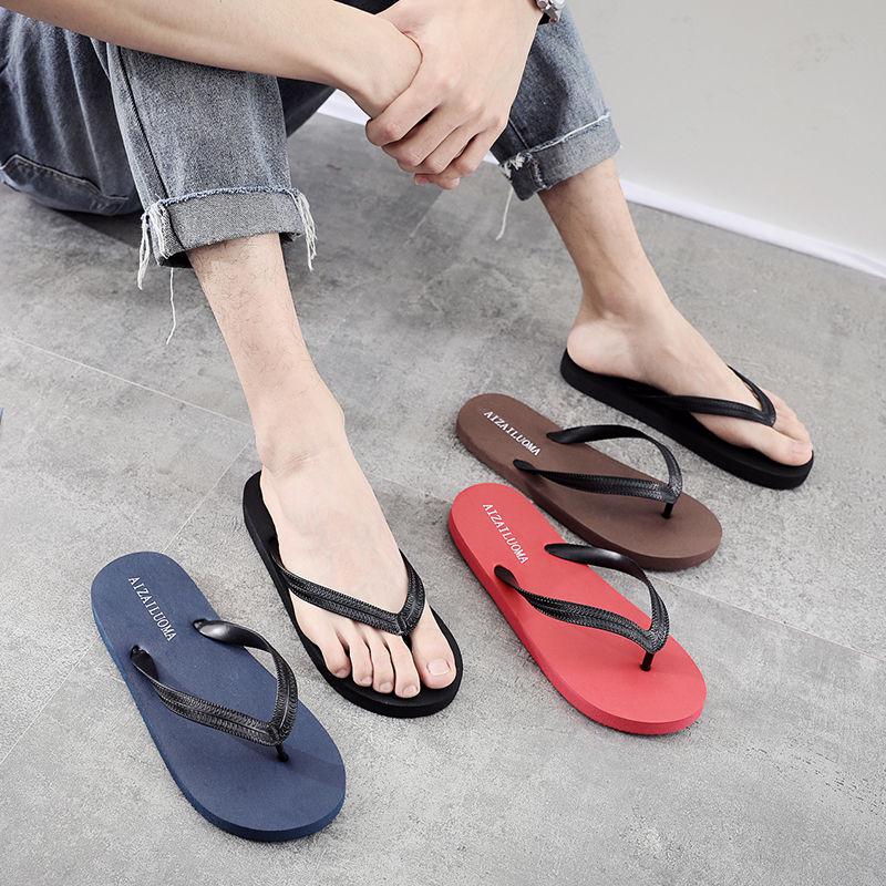 Beach Sandals Men Shoes Summer Slippers Flip Flops Men slippers men's fashion wear beach shoes