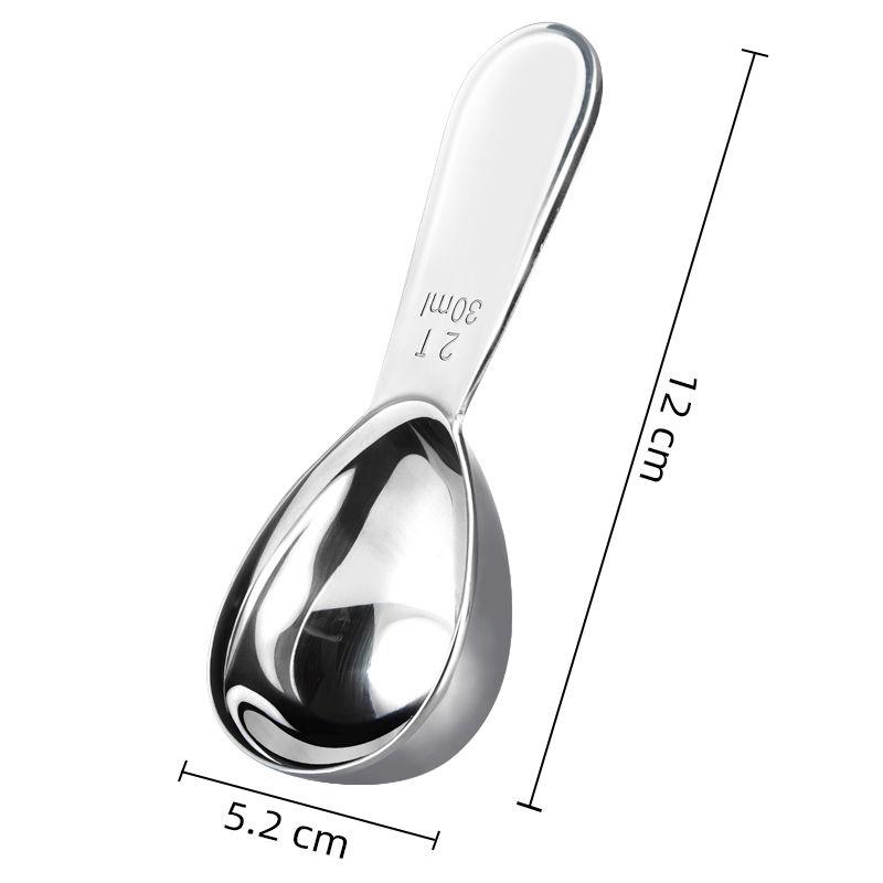 15ml 30ml Tablespoon Coffee Measuring Scoop Set 304 Stainless Steel Measuring Spoons for Coffee Tea