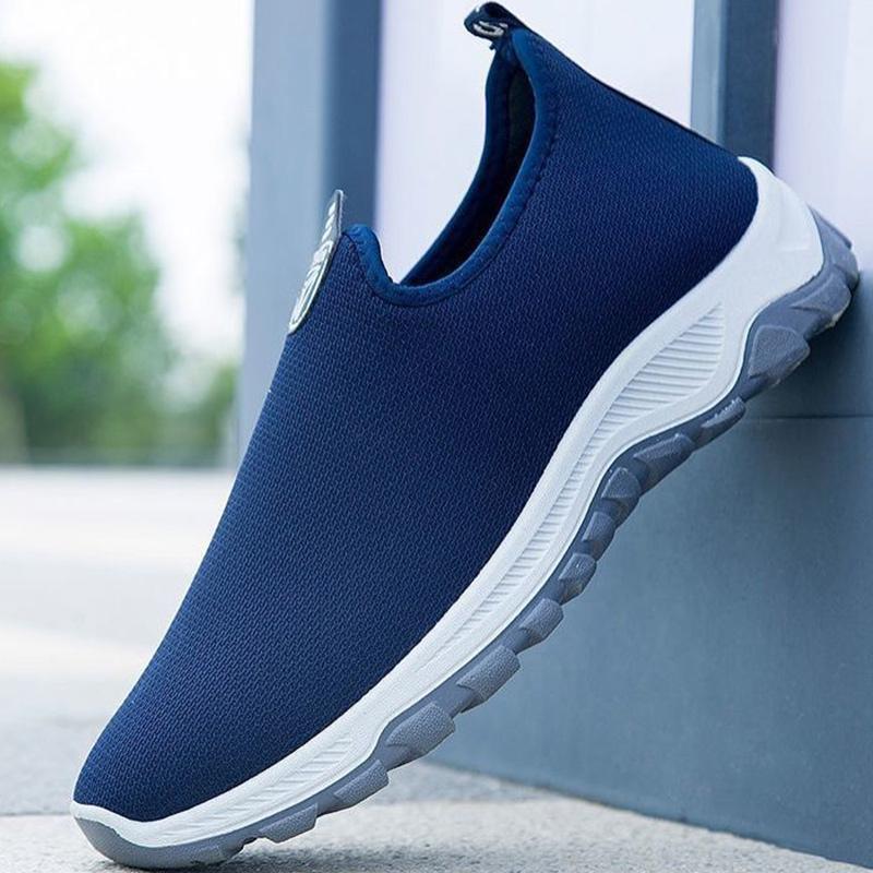 Thick-soled Beef Tendon Cloth Shoes Wear-resistant Board Shoes Men's Spring and Summer Comfortable and Breathable Sports Shoes