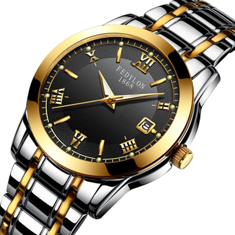 Watches Men Automatic Mechanical Watches Sport Clock Calendar Display Luminous Hands Watch