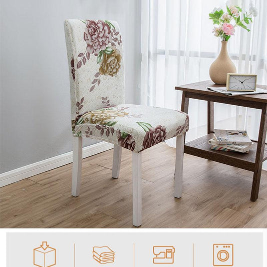 Household High Elastic Chair Cover Hotel Seat Cover Family Fabric Chair Cover Four Seasons Universal Chair Dust Cover