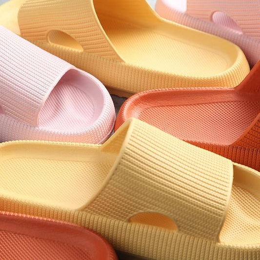 Summer Women Slippers 3.5cm Thick Platform Indoor Bathroom Slipper Soft EVA Anti-slip Home Slippers Slides Sandals