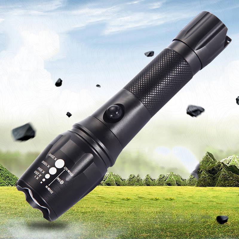 Special Forces Strong Light Flashlight Super Bright Long Shot Rechargeable Waterproof 5000 Outdoor Household 1000 Xenon Lamp