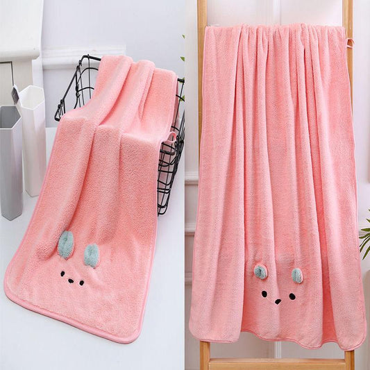 Bath Towels Pure Cotton Adult Bath Towels Absorbent and Non-linting Bath Towels Female Bath Towels Household Towels Skin-friendly and Soft