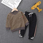 Baby Autumn Suits Children's Clothing Boys' Spring and Autumn Long-sleeved Two-piece Baby Clothes 0-6 Years Old