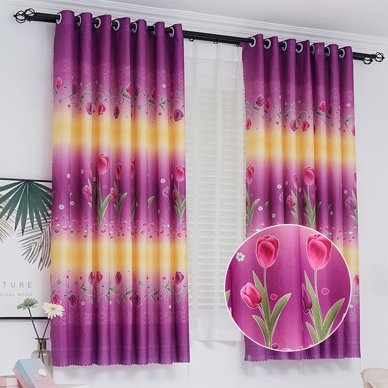 WTEMPO Curtain Fabric Finished Shade Special Clearance Sale Window Curtains Short Curtain