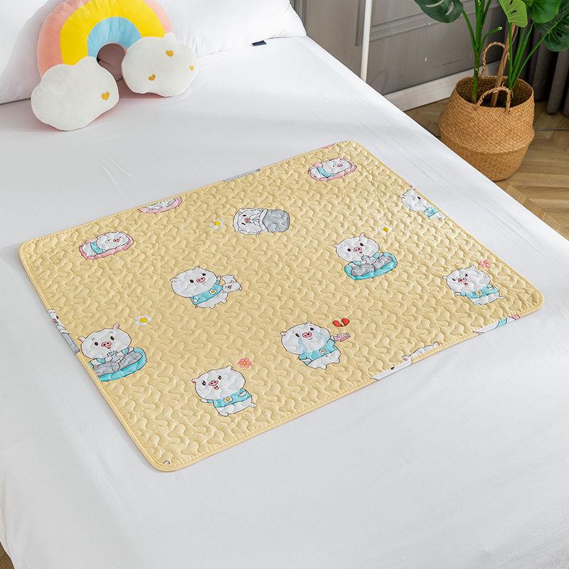 Pure Cotton Aunt Mats Moon Pad Physiothenesis Waterproof Water Wash Baby Urine Pad Leak-proof Fake 50*70cm/ 70 * 100cm/90*160cm