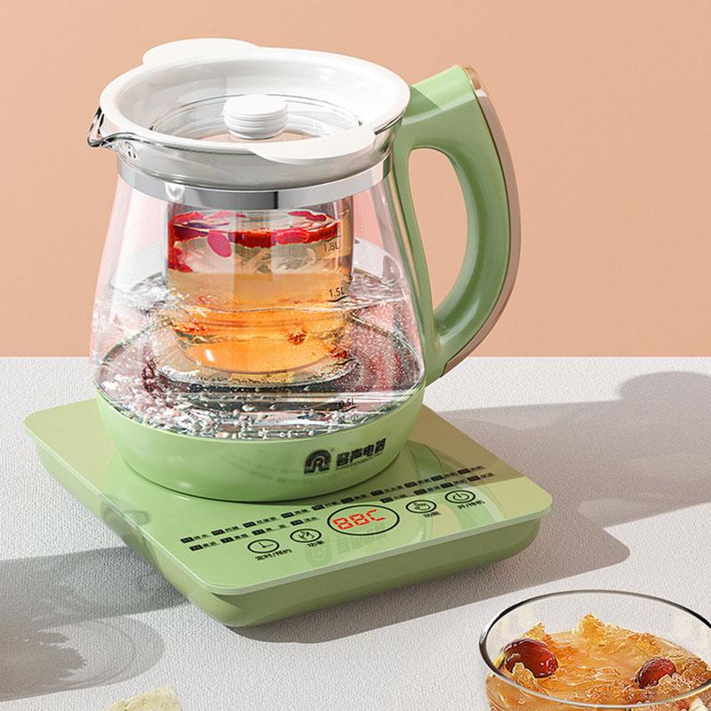 Multifunctional Automatic Office Flower Tea Maker Household Small Electric Kettle Heat Preservation and Health Glass Teapot