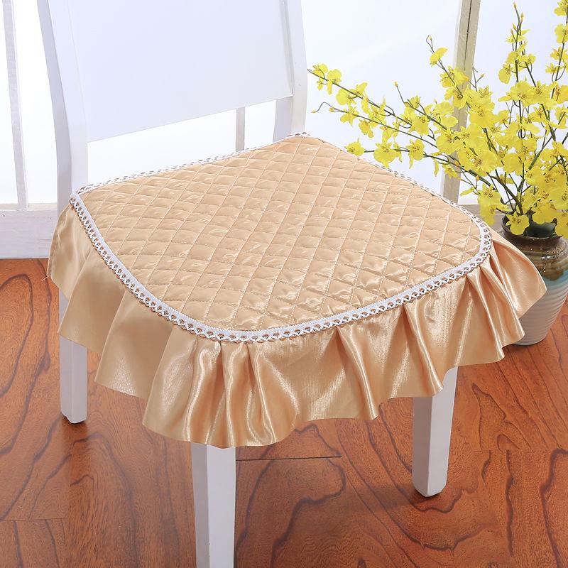 Four Seasons Universal Non-slip Chair Cushion Stool Cushion with Strap European Style Dining Table and Chair Cushion Home Decoration