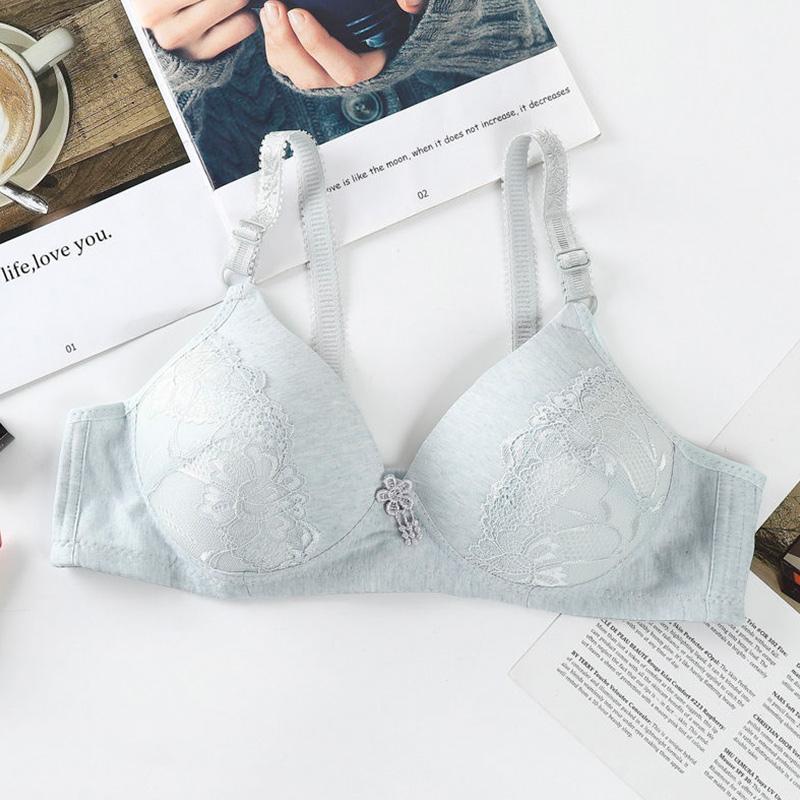 Bra Mother No Steel Ring Gather Underwear Breathable Anti-sagging Middle-aged Large Size Adjustment Bra