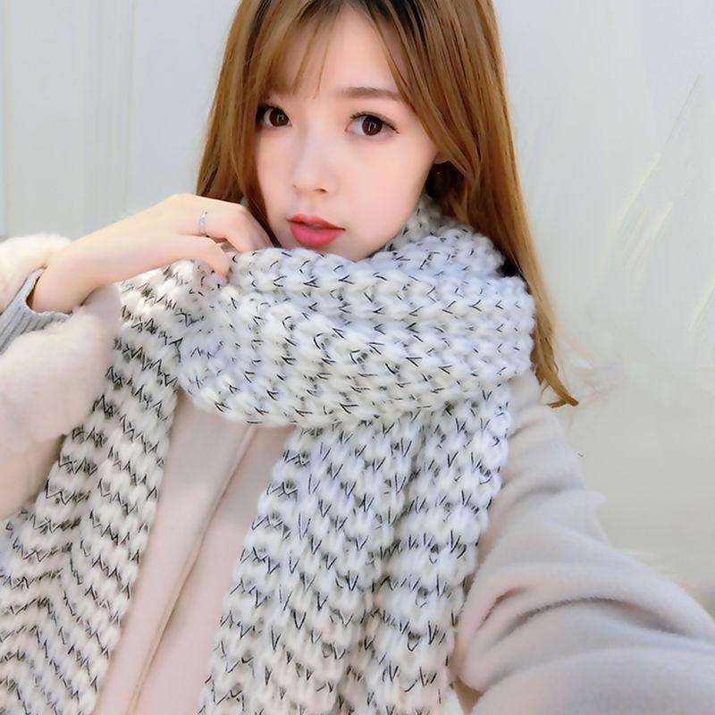 Woman Trend Wild Shawl scarf Long section scarf Birthday present Winter warm scarf Christmas gift