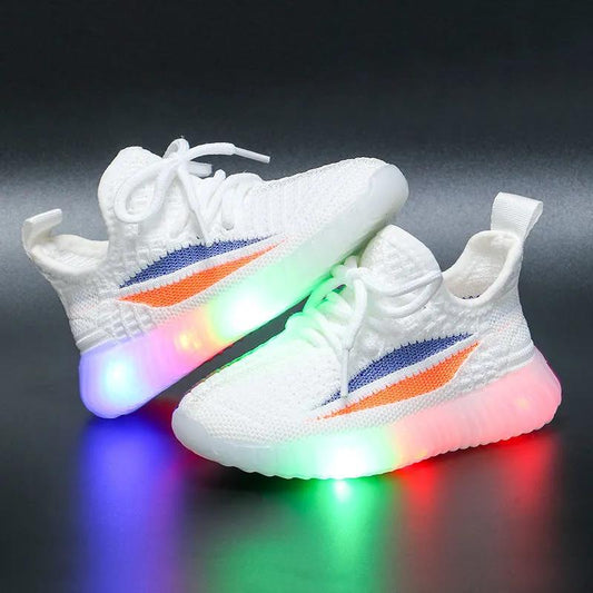 Size 21-30 Children's Led Shoes Boys Girls Lighted Sneakers Glowing Shoes for Kid Sneakers Boys Baby Sneakers with Luminous Sole