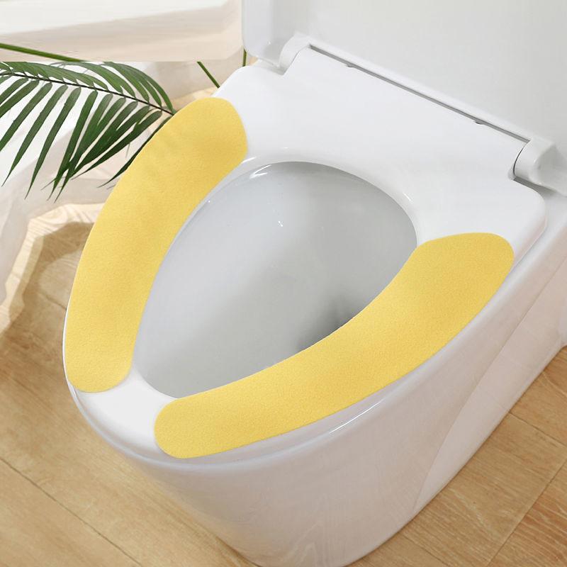 3PS Cuttable Toilet Stickers Toilet Seat Four Seasons Waterproof Household Toilet Stickers Cartoon Paste Universal