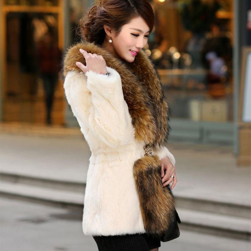 Winter Fur Coat Ladies Short Faux Mink Coat Slim Warm Plus Size Faux Fur Coat Windproof Luxury  Fluffy Coat