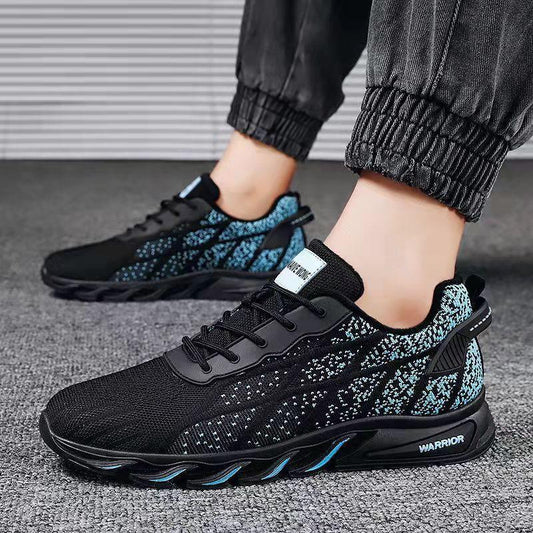 Men's Casual Sports Shoes Breathable Running Shoes Travel Shoes Boys Flying Mesh Shoes Basketball Shoes