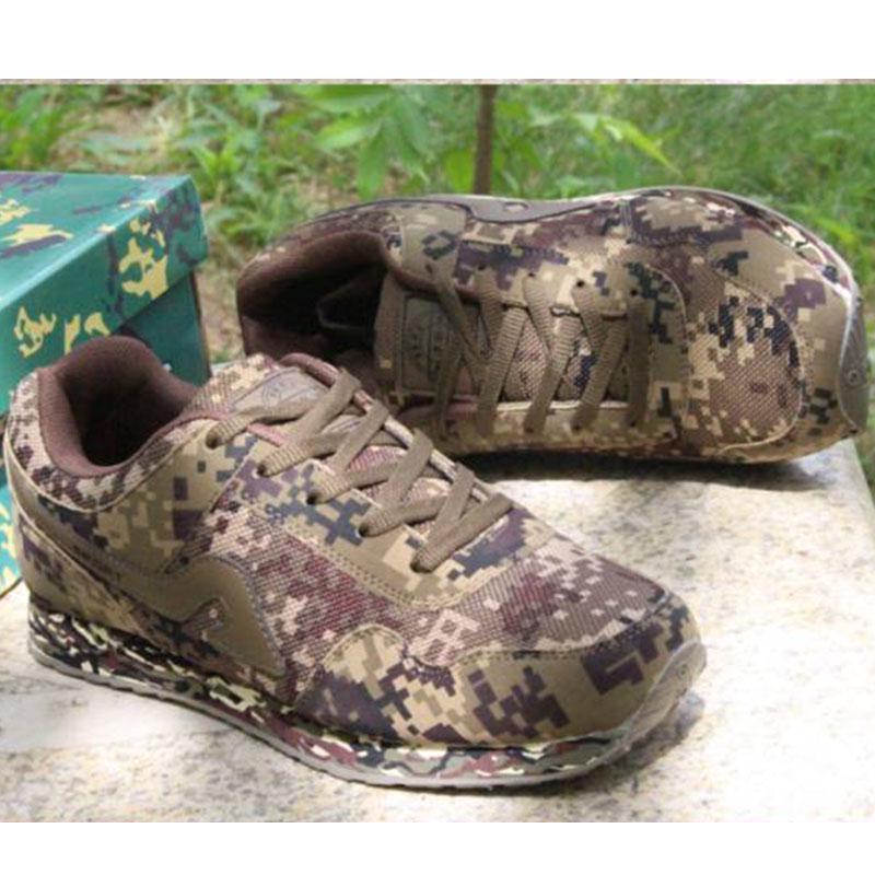 Camouflage Shoes Men's Sneaker Ultralight  Low-top Training Shoes Breathable Non-slip Soft Bottom Military Training Running Shoes