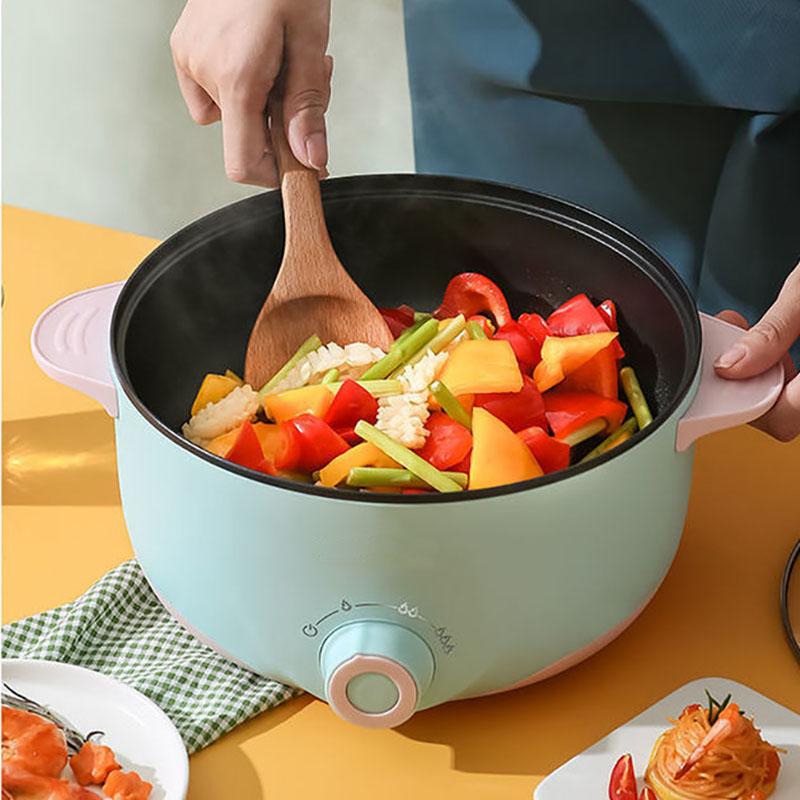 Electric Cooker Mini Electric Cooker Multi-function Electric Frying and Cooking Electric Cooker Non-stick Cooker Household Kitchen Utensils