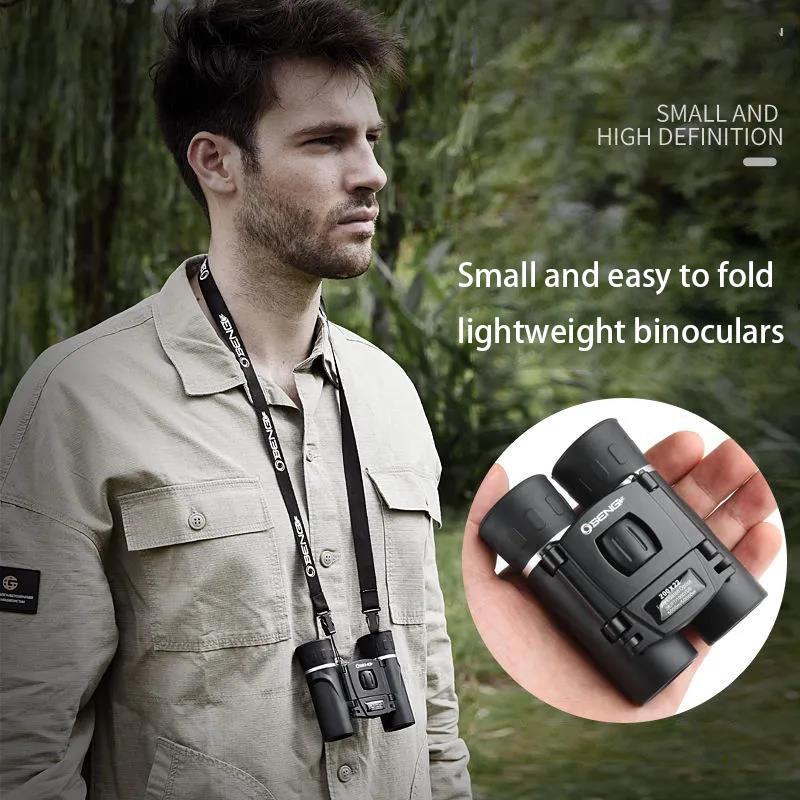 Telescope HD High Power Binoculars Pocket Small Adult Night Vision 10000 Meters Can Be Mobile Phone Camera