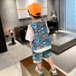 Children's Clothing Boys' Summer Suits Summer Children's Handsome Short-sleeved Sports Clothes Big Boys and Boys