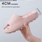 Water Leaking Hollow Deodorant Slippers Bathroom Non-slip Slippers Summer Women Thick Bottom Home Slippers Men Go Out Flip Flops Comfortable Sandals