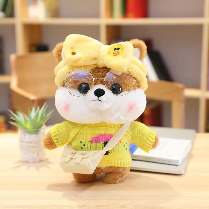 Shiba Inu Doll Husky Plush Toy Puppy Doll Pillow Cute Ragdoll