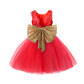 1st Birthday Infant Baby Girl Dress Sequin Bow Girls Tutu Ball Gown Toddler Girls Clothes Wedding Evening Party Princess Dresses