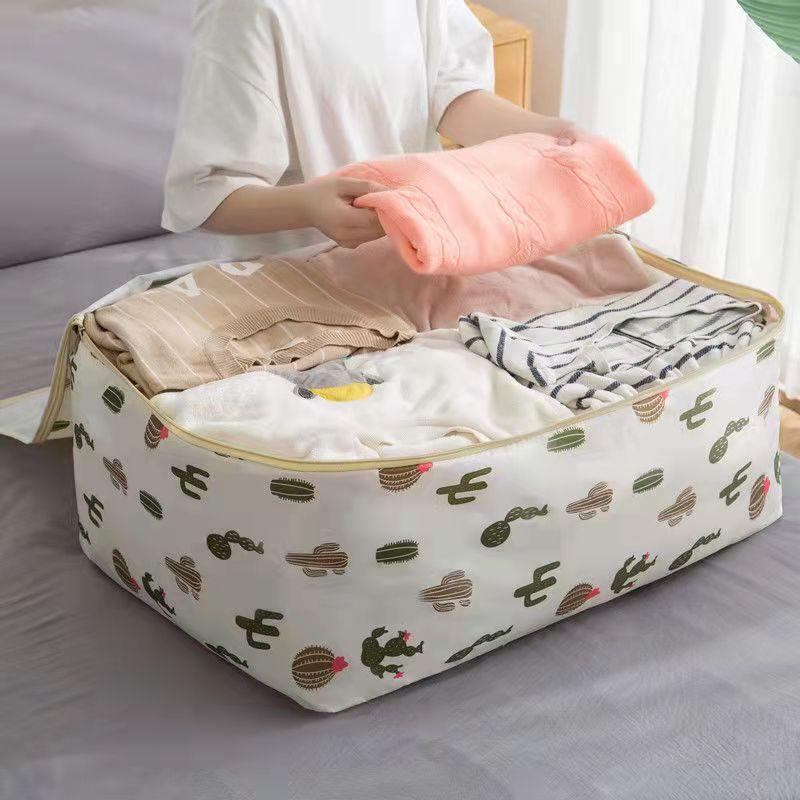 Clothes Storage Bag Clothes Blanket Quilt Closet Storage Bag Oxford Cloth Storage Bag Student Clothing Sorting Bag Portable Moving Packing Luggage Bag