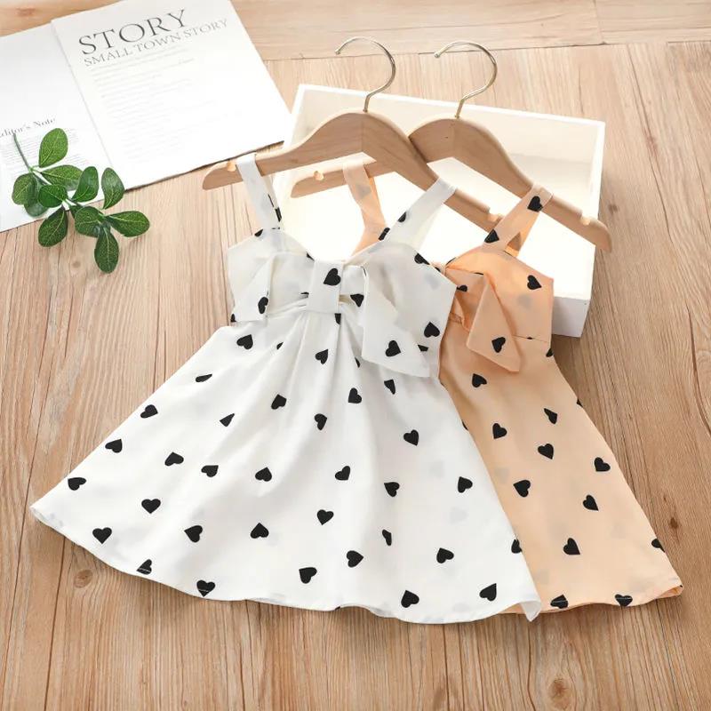 Girls Dress Summer Dress Little Daisy Little Girl Floral Princess Dress Baby Suspender Dress