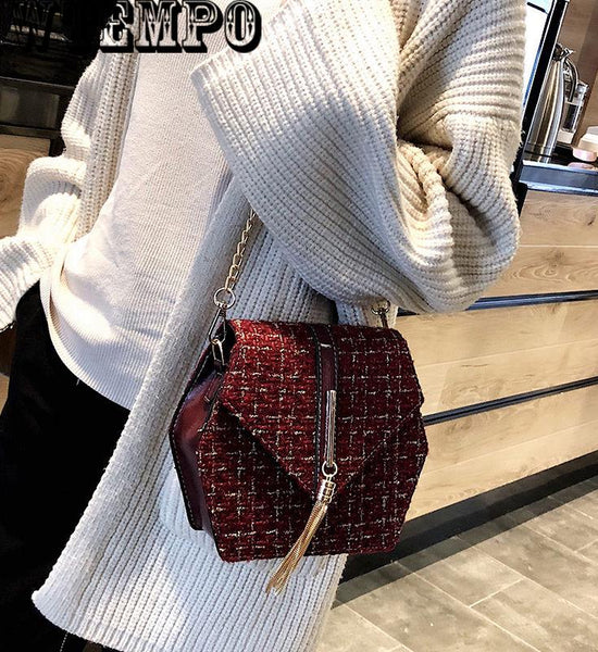 Crossbody small square bag summer handbag trend trend color shoulder bag fashion wild