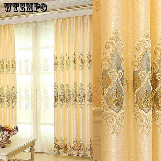 Bedroom Window Curtain Fashion Printed Washable Curtain Home Texitle Valance Curtain