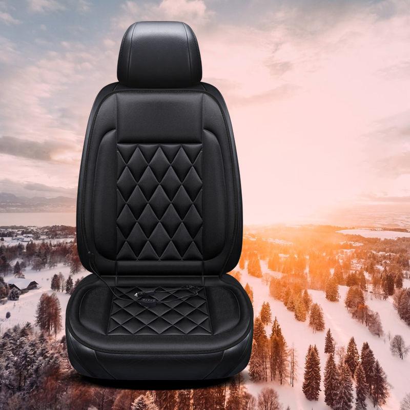 24V Five-piece Car Heating Cushion Electric Heating Cushion Winter Heater Seat Heater Cigarette Lighter Head