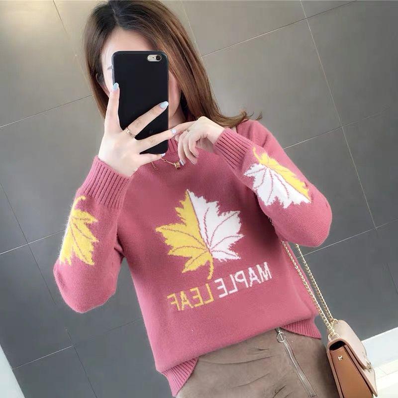 Autumn and winter Bottoming shirt Warm Long sleeve high collar sweater Knitting Sweater Women's