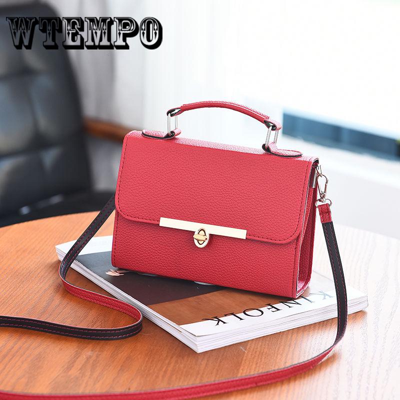 Fashion Leather Belt Crossbody Bag Small Flap Women Leather Handbags