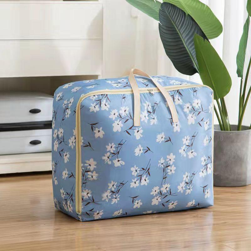 Clothes Storage Bag Clothes Blanket Quilt Closet Storage Bag Oxford Cloth Storage Bag Student Clothing Sorting Bag Portable Moving Packing Luggage Bag