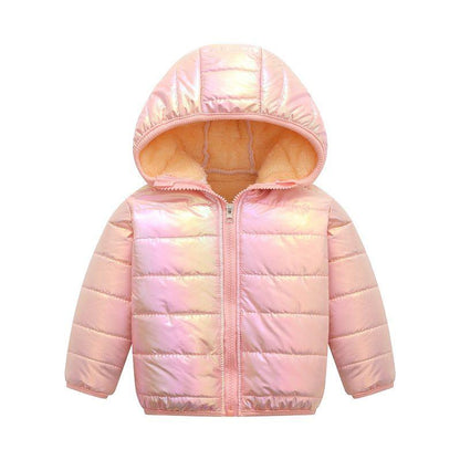 2021 New Fashion Children Jacket Outerwear Boy and Girl Autumn Warm Down Hooded Coat Teenage Parka Kids Winter Jacket